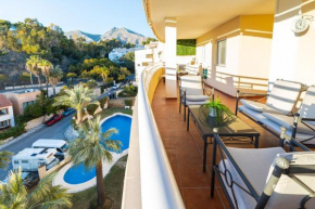 Holidays2Nueva Torrequebrada 2 bedrooms and 2 bathrooms, terrace, community pool and garage